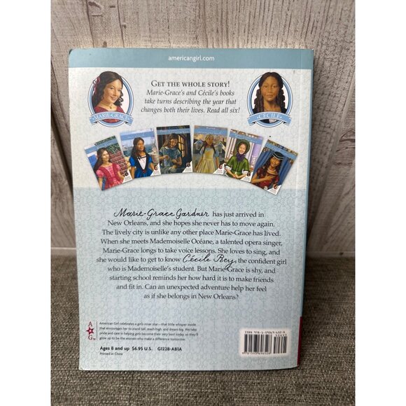 American Girl Meet Marie-Grace 1853 Paperback Book Ages 8+ - Picture 2 of 4